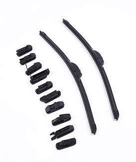Popular Multifunction Wiper Boneless Soft Wiper Blades With 16 Changeable Adaptors Fit For 99% Cars 